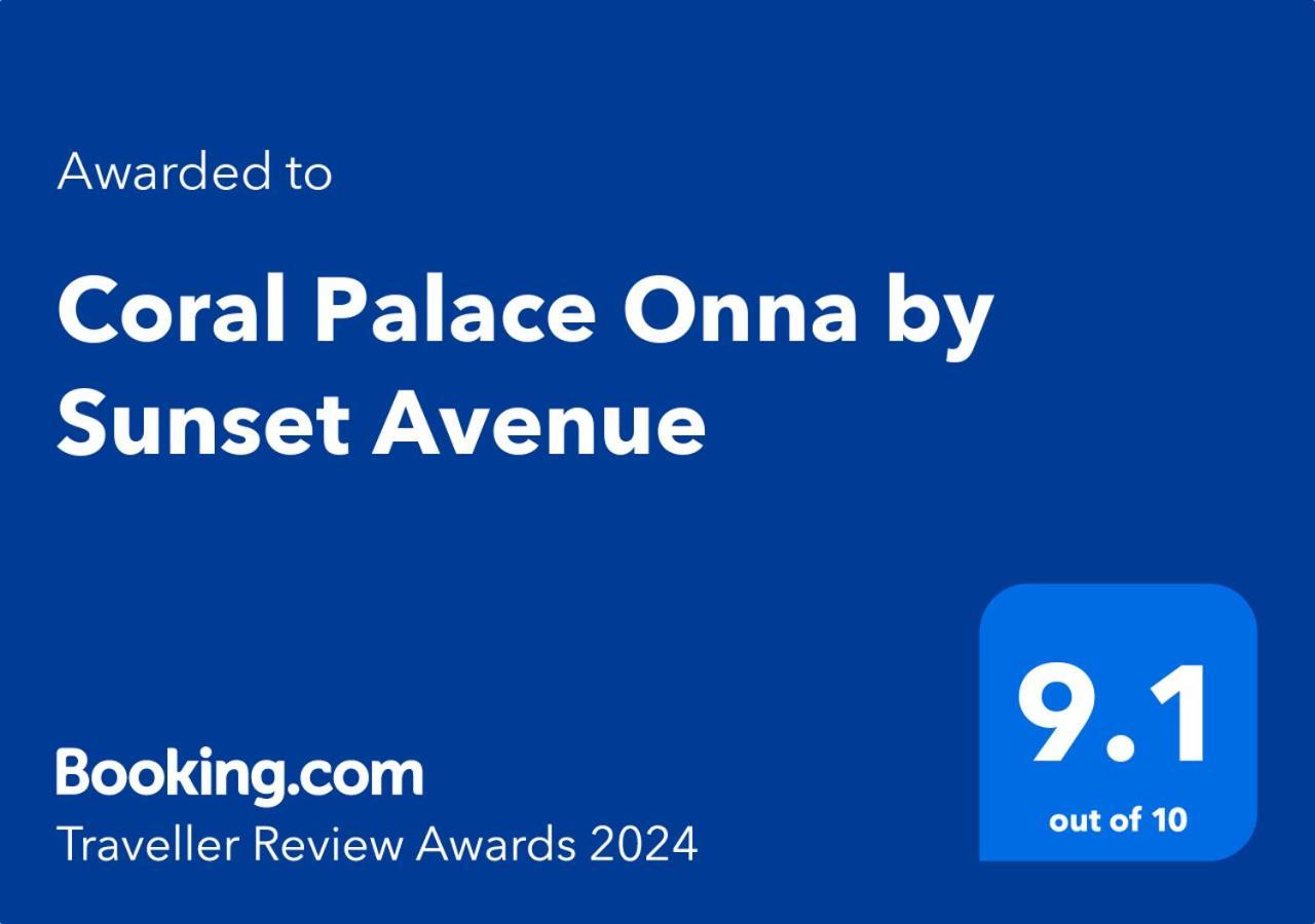 Coral Palace Onna By Sunset Avenue Экстерьер фото